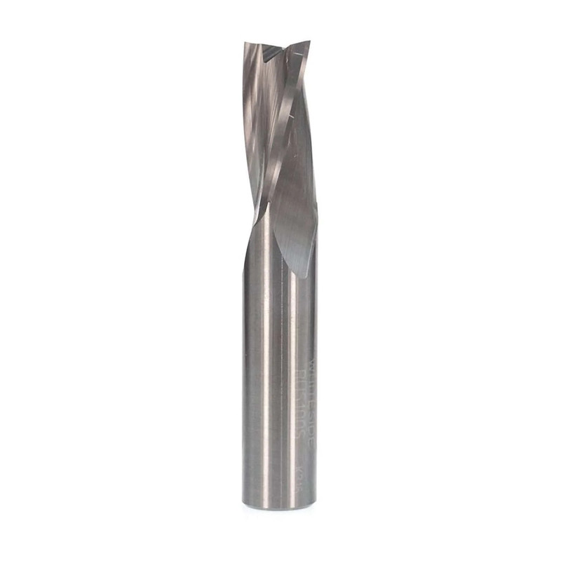 Triple Flute Slow Spiral Router Bit - 1/2" SH 1/2" CD - Types:Upcut Spiral Bit - Cutting Length:1" - Overall Length:3"